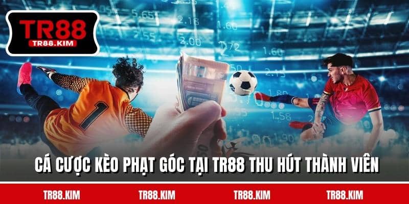 Cá cược kèo phạt góc tại TR88 thu hút thành viên Cá cược kèo phạt góc tại TR88 thu hút thành viên