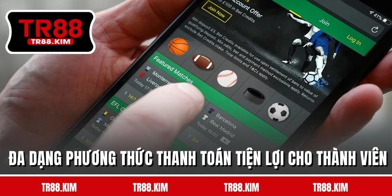 Đa dạng phương thức thanh toán tiện lợi cho thành viên Đa dạng phương thức thanh toán tiện lợi cho thành viên