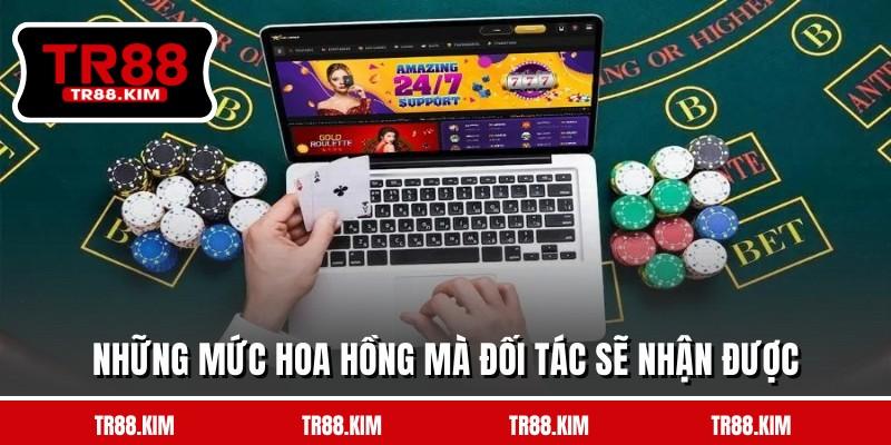 Những mức hoa hồng mà đối tác sẽ nhận được