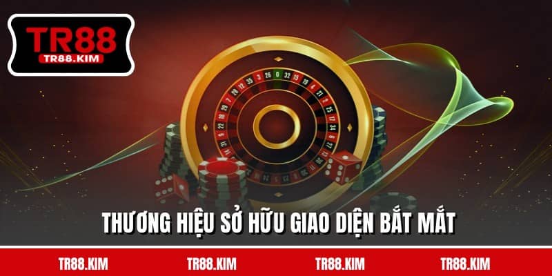 Thương hiệu sở hữu giao diện bắt mắt Thương hiệu sở hữu giao diện bắt mắt
